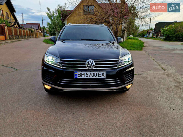 Черный Фольксваген Туарег, объемом двигателя 3 л и пробегом 225 тыс. км за 30000 $, фото 19 на Automoto.ua