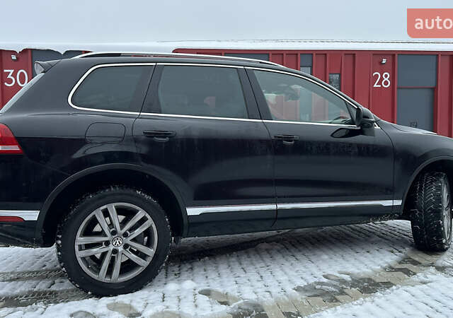 Черный Фольксваген Туарег, объемом двигателя 3 л и пробегом 223 тыс. км за 30000 $, фото 10 на Automoto.ua