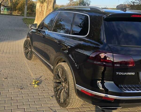 Черный Фольксваген Туарег, объемом двигателя 3 л и пробегом 230 тыс. км за 34500 $, фото 29 на Automoto.ua