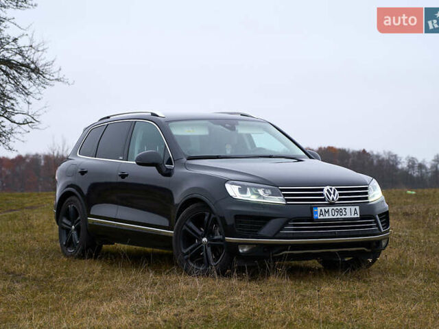 Черный Фольксваген Туарег, объемом двигателя 2.97 л и пробегом 259 тыс. км за 29700 $, фото 1 на Automoto.ua