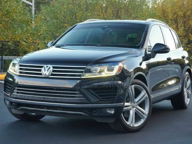 Черный Фольксваген Туарег, объемом двигателя 3.6 л и пробегом 53 тыс. км за 24000 $, фото 2 на Automoto.ua