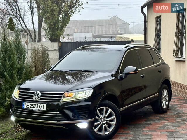 Чорний Фольксваген Туарег, об'ємом двигуна 3 л та пробігом 193 тис. км за 26900 $, фото 1 на Automoto.ua