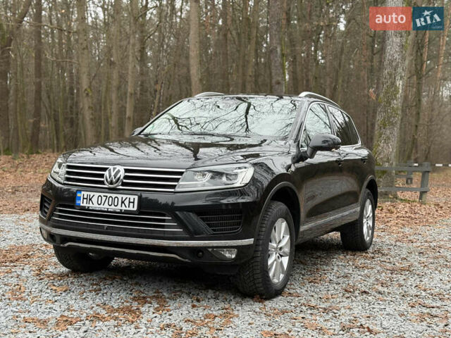 Чорний Фольксваген Туарег, об'ємом двигуна 3 л та пробігом 123 тис. км за 34900 $, фото 1 на Automoto.ua