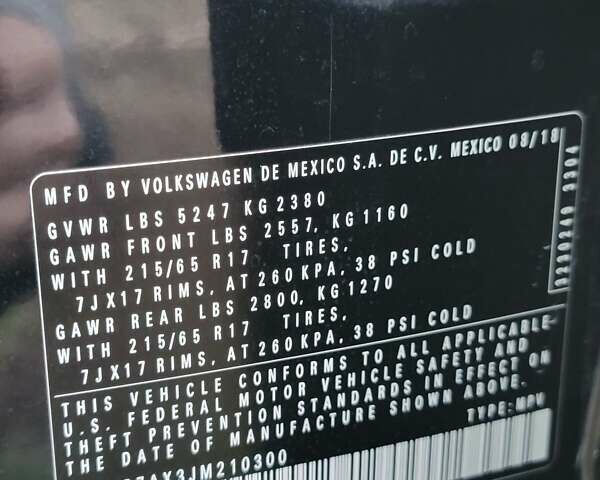 Чорний Фольксваген Туарег, об'ємом двигуна 2 л та пробігом 83 тис. км за 18900 $, фото 25 на Automoto.ua