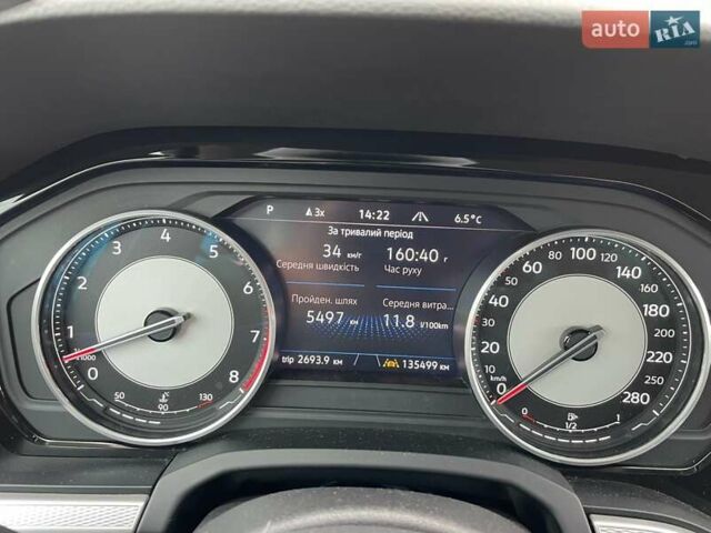 Черный Фольксваген Туарег, объемом двигателя 2.99 л и пробегом 135 тыс. км за 36950 $, фото 1 на Automoto.ua