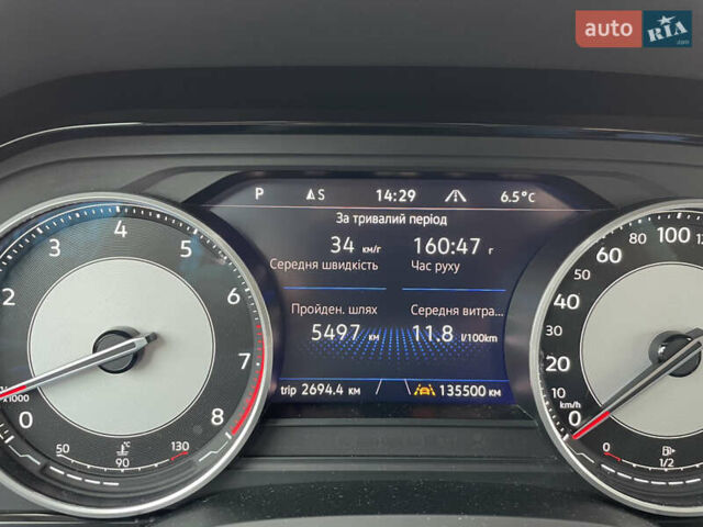 Черный Фольксваген Туарег, объемом двигателя 2.99 л и пробегом 135 тыс. км за 36950 $, фото 10 на Automoto.ua