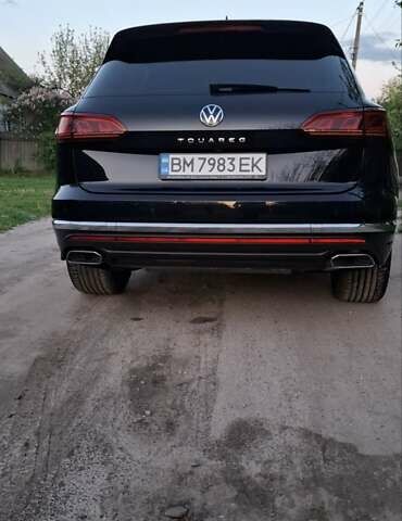 Фольксваген Туарег 2020 у Ахтырке на Automoto.ua Чорний Фольксваген Туарег, об'ємом двигуна 2.97 л та пробігом 150 тис. км за 52700 $, фото 6 на Automoto.ua