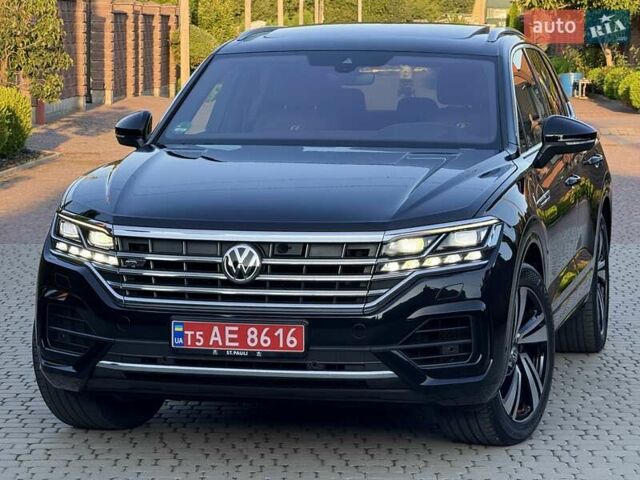 Черный Фольксваген Туарег, объемом двигателя 2.97 л и пробегом 79 тыс. км за 59400 $, фото 119 на Automoto.ua
