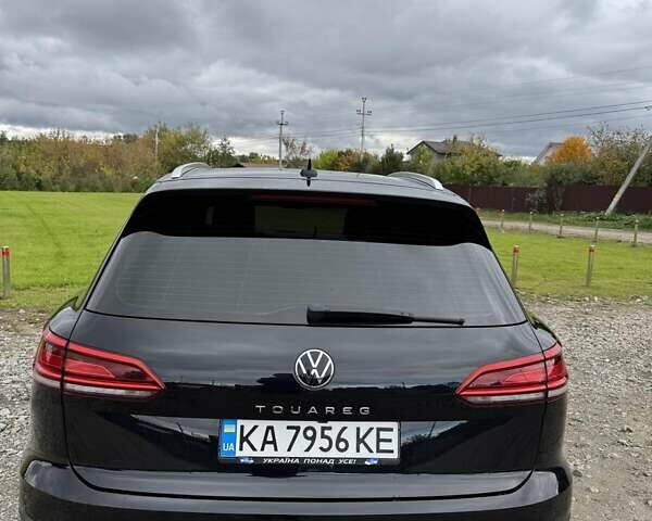 Черный Фольксваген Туарег, объемом двигателя 3 л и пробегом 193 тыс. км за 38500 $, фото 3 на Automoto.ua