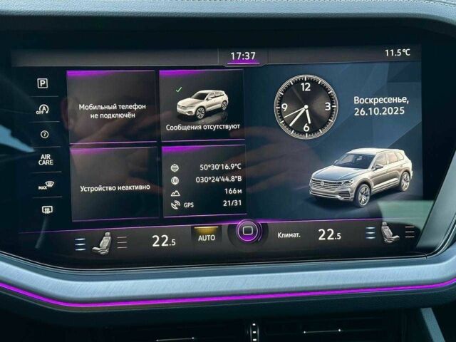 Черный Фольксваген Туарег, объемом двигателя 3 л и пробегом 74 тыс. км за 68700 $, фото 13 на Automoto.ua