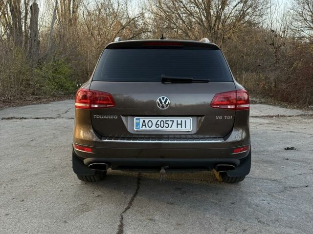 Коричневый Фольксваген Туарег, объемом двигателя 3 л и пробегом 250 тыс. км за 15300 $, фото 4 на Automoto.ua