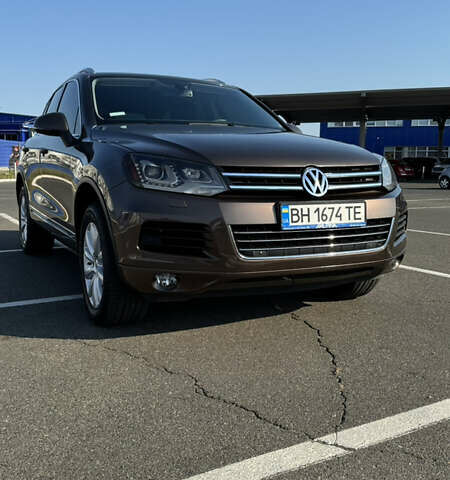 Коричневий Фольксваген Туарег, об'ємом двигуна 3.6 л та пробігом 194 тис. км за 14500 $, фото 1 на Automoto.ua