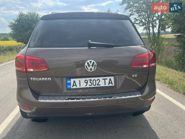 Коричневый Фольксваген Туарег, объемом двигателя 2.97 л и пробегом 284 тыс. км за 14300 $, фото 4 на Automoto.ua