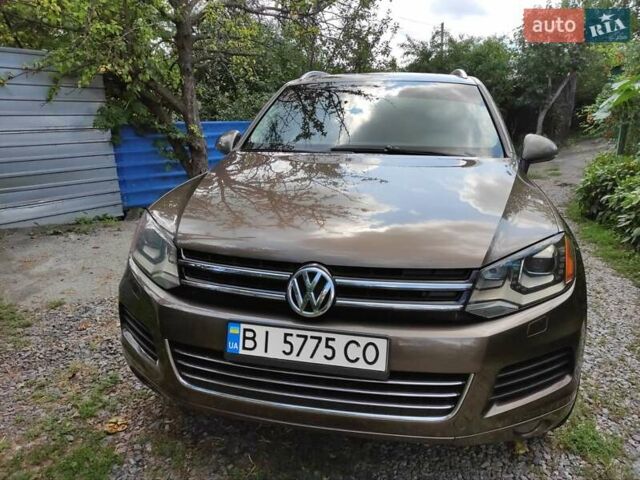 Коричневый Фольксваген Туарег, объемом двигателя 2.97 л и пробегом 211 тыс. км за 16500 $, фото 6 на Automoto.ua