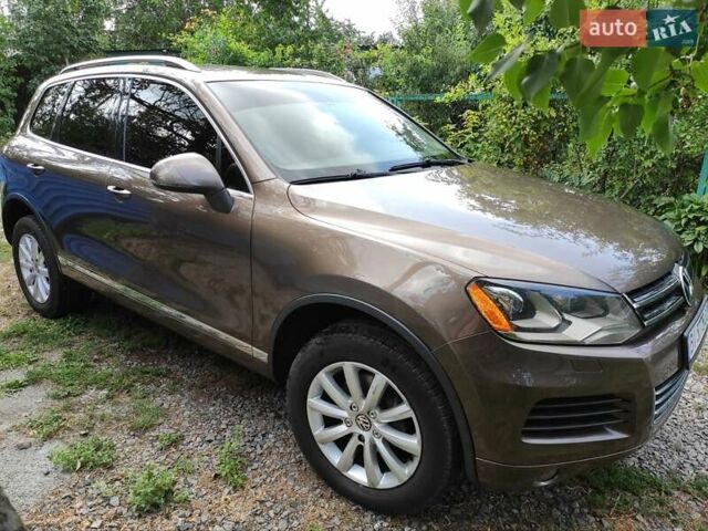 Коричневый Фольксваген Туарег, объемом двигателя 2.97 л и пробегом 211 тыс. км за 16500 $, фото 5 на Automoto.ua