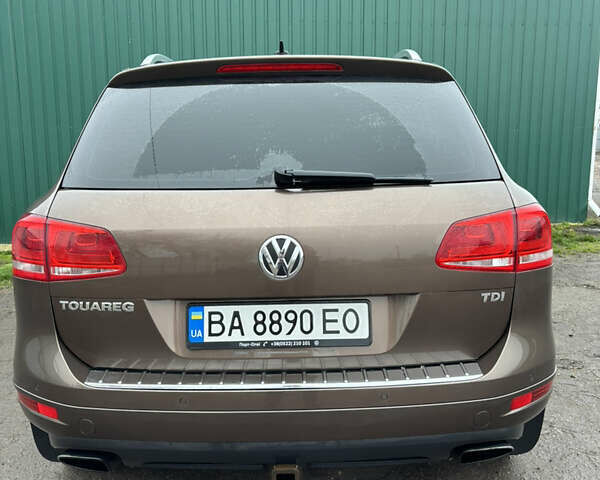 Коричневый Фольксваген Туарег, объемом двигателя 3 л и пробегом 204 тыс. км за 17400 $, фото 1 на Automoto.ua