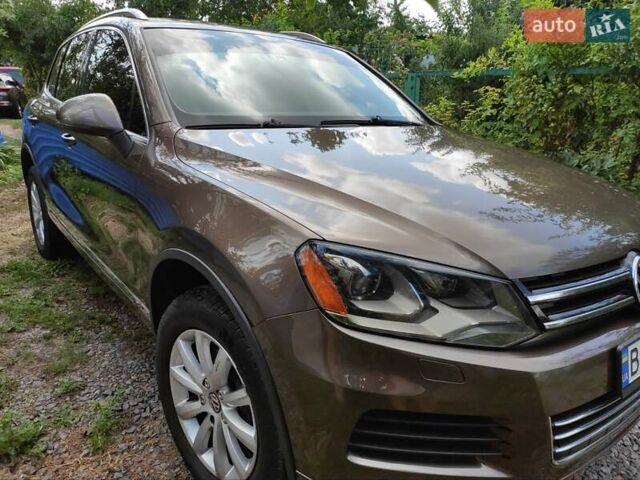 Коричневый Фольксваген Туарег, объемом двигателя 2.97 л и пробегом 211 тыс. км за 16500 $, фото 1 на Automoto.ua