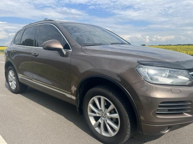 Коричневый Фольксваген Туарег, объемом двигателя 3 л и пробегом 3 тыс. км за 14500 $, фото 2 на Automoto.ua