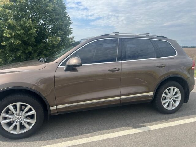 Коричневый Фольксваген Туарег, объемом двигателя 3 л и пробегом 3 тыс. км за 14500 $, фото 1 на Automoto.ua