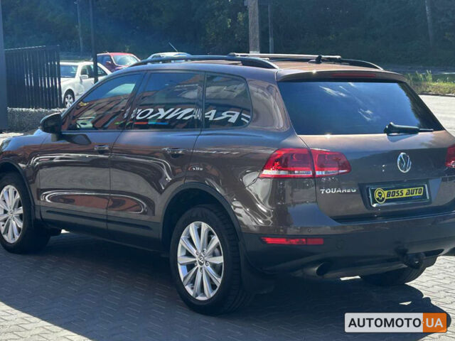 Коричневый Фольксваген Туарег, объемом двигателя 3 л и пробегом 266 тыс. км за 18500 $, фото 3 на Automoto.ua