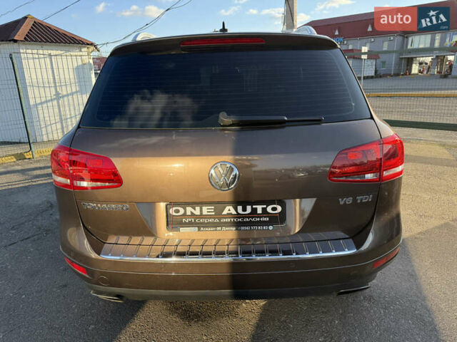 Коричневый Фольксваген Туарег, объемом двигателя 2.97 л и пробегом 151 тыс. км за 24990 $, фото 4 на Automoto.ua