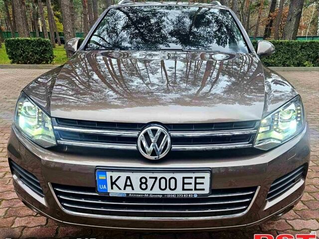 Коричневий Фольксваген Туарег, об'ємом двигуна 3 л та пробігом 152 тис. км за 24000 $, фото 2 на Automoto.ua