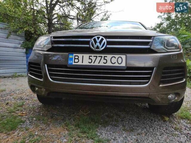 Коричневый Фольксваген Туарег, объемом двигателя 2.97 л и пробегом 211 тыс. км за 16500 $, фото 2 на Automoto.ua