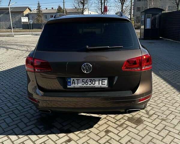 Коричневый Фольксваген Туарег, объемом двигателя 2.97 л и пробегом 274 тыс. км за 16300 $, фото 2 на Automoto.ua