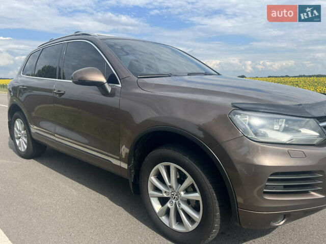 Коричневый Фольксваген Туарег, объемом двигателя 2.97 л и пробегом 284 тыс. км за 14300 $, фото 1 на Automoto.ua