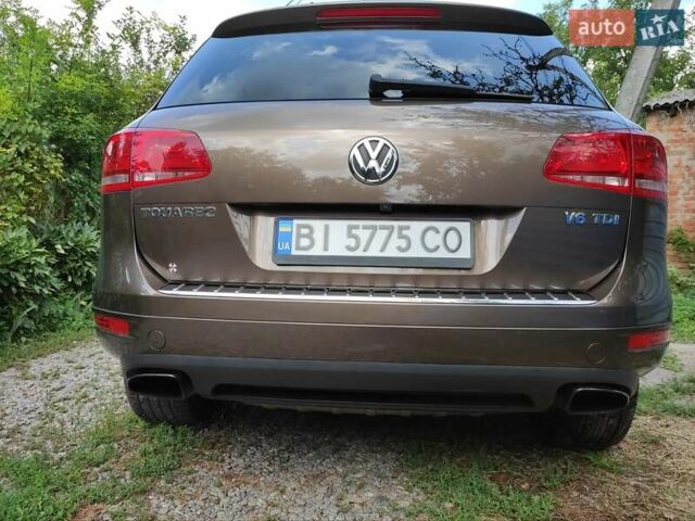 Коричневый Фольксваген Туарег, объемом двигателя 2.97 л и пробегом 211 тыс. км за 16500 $, фото 4 на Automoto.ua