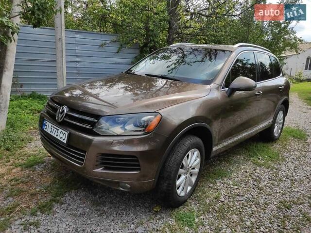 Коричневый Фольксваген Туарег, объемом двигателя 2.97 л и пробегом 211 тыс. км за 16500 $, фото 8 на Automoto.ua