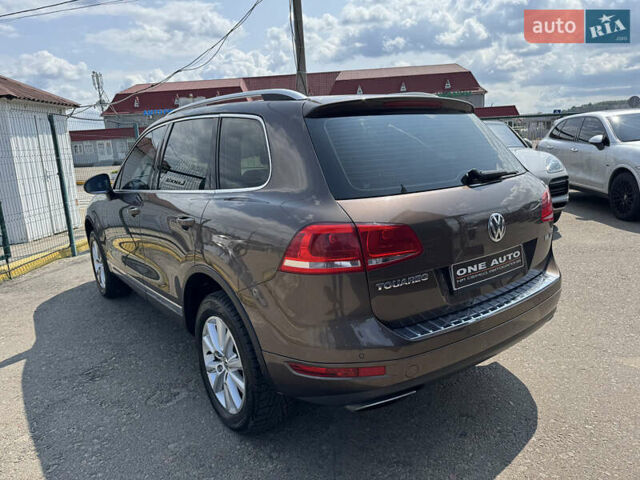 Коричневый Фольксваген Туарег, объемом двигателя 2.97 л и пробегом 214 тыс. км за 17490 $, фото 9 на Automoto.ua