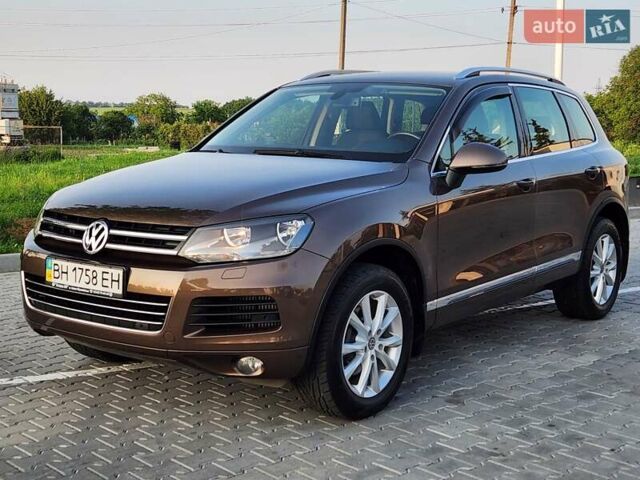 Коричневий Фольксваген Туарег, об'ємом двигуна 2.97 л та пробігом 130 тис. км за 22300 $, фото 6 на Automoto.ua
