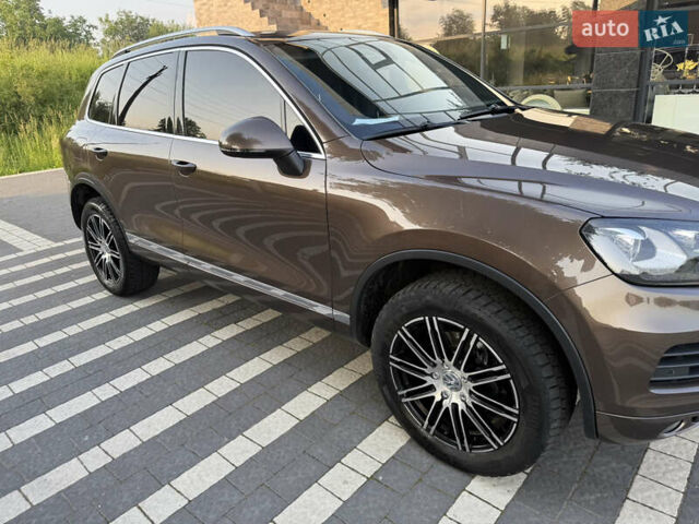 Коричневый Фольксваген Туарег, объемом двигателя 2.97 л и пробегом 228 тыс. км за 18200 $, фото 6 на Automoto.ua