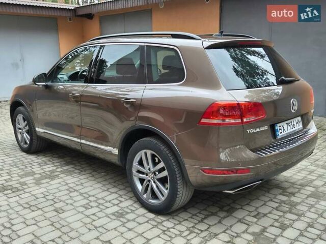 Коричневый Фольксваген Туарег, объемом двигателя 2.97 л и пробегом 340 тыс. км за 17950 $, фото 3 на Automoto.ua