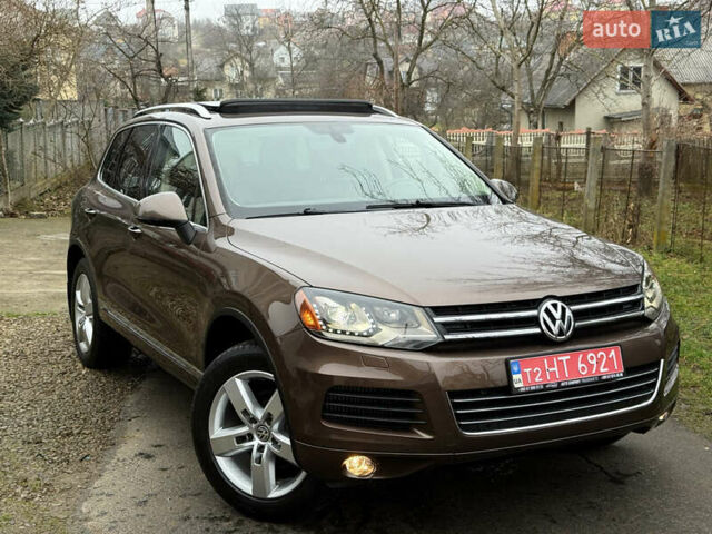 Коричневый Фольксваген Туарег, объемом двигателя 3 л и пробегом 225 тыс. км за 17999 $, фото 5 на Automoto.ua