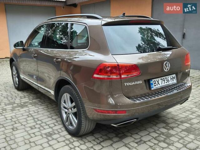 Коричневый Фольксваген Туарег, объемом двигателя 2.97 л и пробегом 340 тыс. км за 17950 $, фото 6 на Automoto.ua
