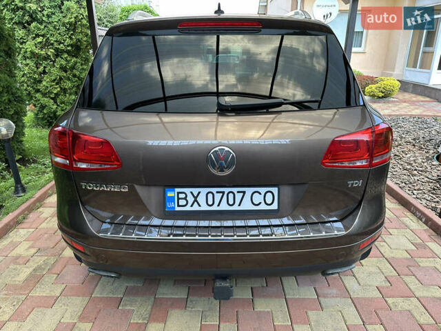 Коричневий Фольксваген Туарег, об'ємом двигуна 3 л та пробігом 280 тис. км за 16500 $, фото 5 на Automoto.ua