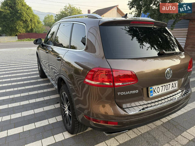 Коричневый Фольксваген Туарег, объемом двигателя 2.97 л и пробегом 228 тыс. км за 18200 $, фото 16 на Automoto.ua