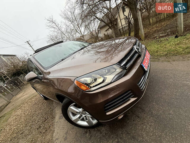 Коричневый Фольксваген Туарег, объемом двигателя 3 л и пробегом 225 тыс. км за 17999 $, фото 7 на Automoto.ua