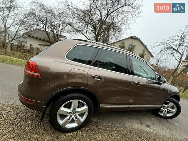 Коричневый Фольксваген Туарег, объемом двигателя 3 л и пробегом 225 тыс. км за 17999 $, фото 14 на Automoto.ua