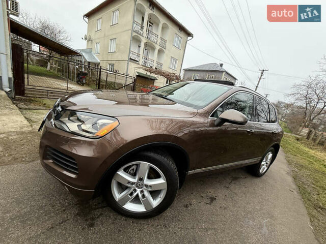 Коричневый Фольксваген Туарег, объемом двигателя 3 л и пробегом 225 тыс. км за 17999 $, фото 2 на Automoto.ua