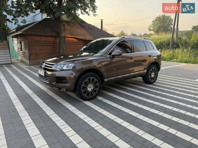 Коричневый Фольксваген Туарег, объемом двигателя 2.97 л и пробегом 228 тыс. км за 18200 $, фото 1 на Automoto.ua