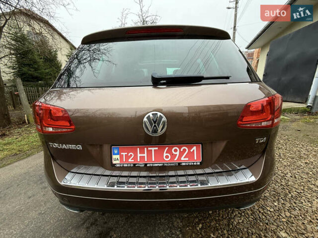 Коричневый Фольксваген Туарег, объемом двигателя 3 л и пробегом 225 тыс. км за 17999 $, фото 12 на Automoto.ua