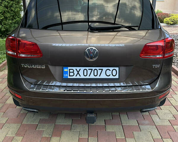 Коричневий Фольксваген Туарег, об'ємом двигуна 3 л та пробігом 280 тис. км за 16500 $, фото 4 на Automoto.ua