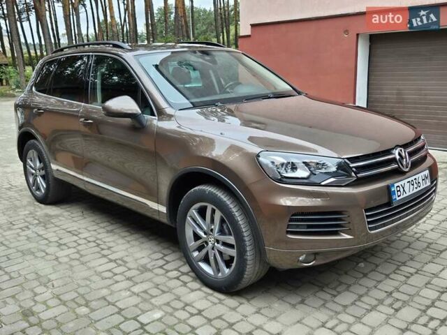 Коричневый Фольксваген Туарег, объемом двигателя 2.97 л и пробегом 340 тыс. км за 17950 $, фото 4 на Automoto.ua