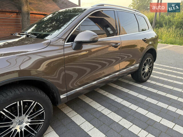 Коричневый Фольксваген Туарег, объемом двигателя 2.97 л и пробегом 228 тыс. км за 18200 $, фото 9 на Automoto.ua