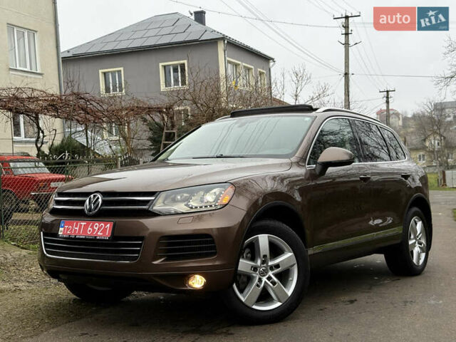 Коричневый Фольксваген Туарег, объемом двигателя 3 л и пробегом 225 тыс. км за 17999 $, фото 4 на Automoto.ua
