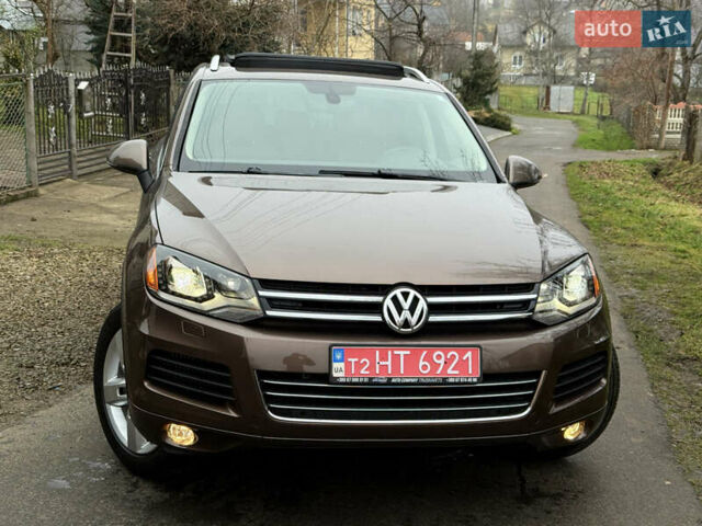 Коричневый Фольксваген Туарег, объемом двигателя 3 л и пробегом 225 тыс. км за 17999 $, фото 6 на Automoto.ua