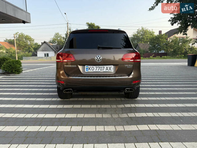 Коричневый Фольксваген Туарег, объемом двигателя 2.97 л и пробегом 228 тыс. км за 18200 $, фото 3 на Automoto.ua